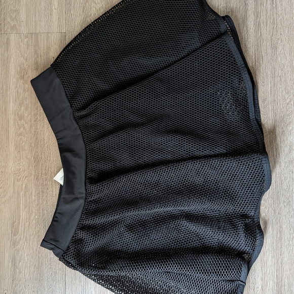 Halara everyday 2-in-1 pickleball skirt meshmerizing black M - Picture 7 of 7